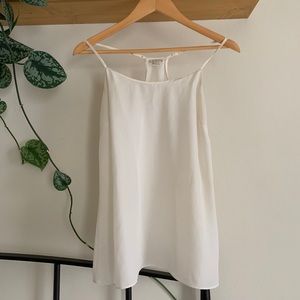 JCrew Silk Cream Razorback Tank, 2
